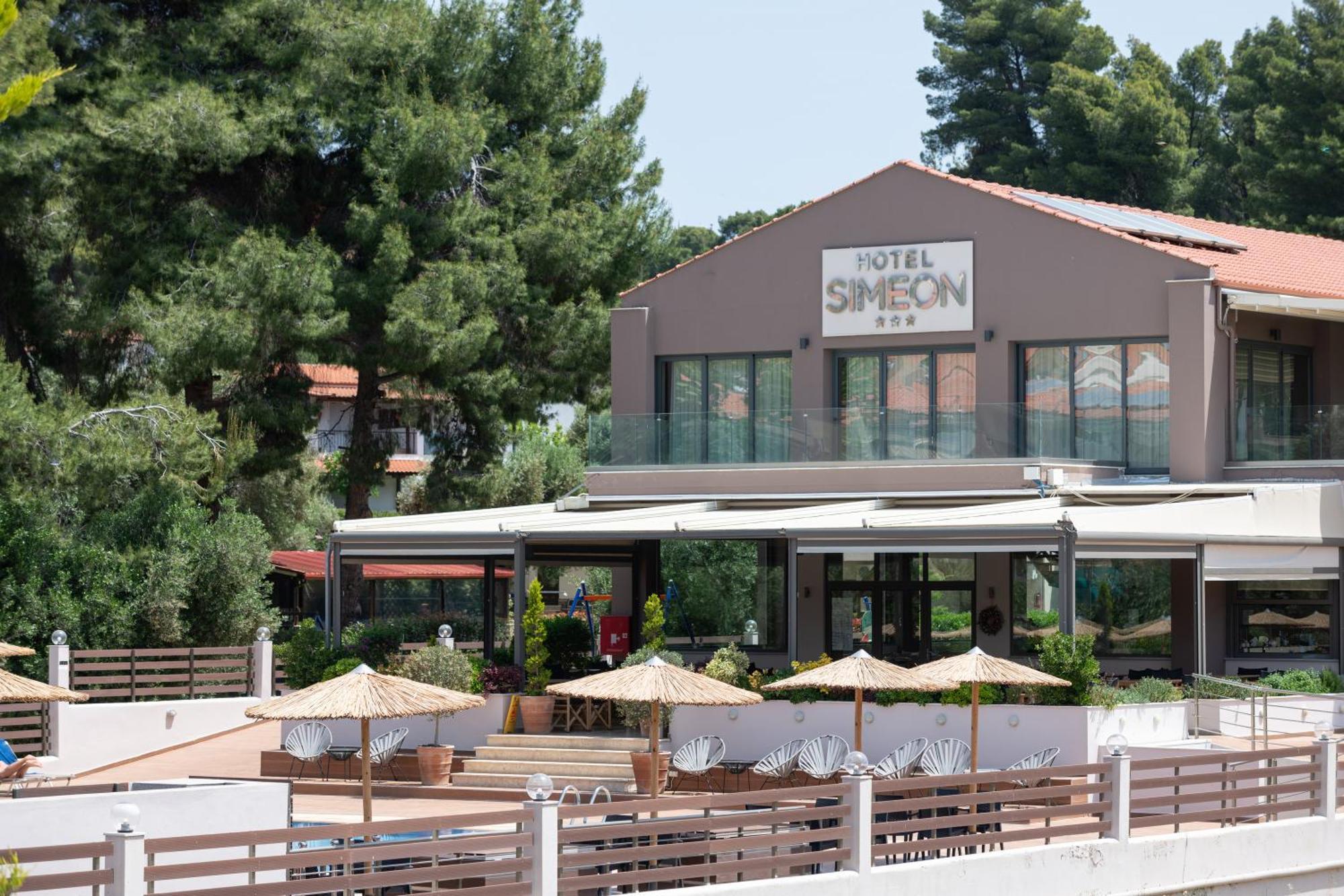 Hotel Simeon Metamorfosi  Exteriör bild